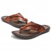 Summer Men Leather Sandals Flip Flops Soft Sole Slippers Beach Shoes Summer Men Leather Sandals Flip Flops Soft Sole Slippers Beach Shoes