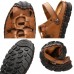 Men Slip-on Hand Stitching Genuine Leather Beach Sandals Men Slip-on Hand Stitching Genuine Leather Beach Sandals