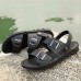 Men Comfy Breathable Genuine Leather Beach Sandals Two Way Wear Shoes Men Comfy Breathable Genuine Leather Beach Sandals Two Way Wear Shoes