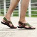 Men Comfy Summer Shoes Breathable Cloth Hook Loop Sandals Men Comfy Summer Shoes Breathable Cloth Hook Loop Sandals