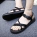 Men Comfy Breathable Open Toe Buckle Sandals Beach Shoes Men Comfy Breathable Open Toe Buckle Sandals Beach Shoes