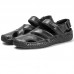 Men Closed Toe Genuine Leather Soft Breathable Sandals Men Closed Toe Genuine Leather Soft Breathable Sandals