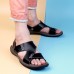 Men Comfy Sole Casual Genuine Leather Sandals Two Way Wear Summer Shoes Men Comfy Sole Casual Genuine Leather Sandals Two Way Wear Summer Shoes