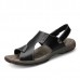 Men Comfy Sole Casual Genuine Leather Sandals Two Way Wear Summer Shoes Men Comfy Sole Casual Genuine Leather Sandals Two Way Wear Summer Shoes