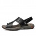 Men Comfy Sole Casual Genuine Leather Sandals Two Way Wear Summer Shoes Men Comfy Sole Casual Genuine Leather Sandals Two Way Wear Summer Shoes
