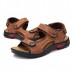 Large Size Summer Men Leather Sandals Leather Breathable Sandals Outdoor Beach Shoes Large Size Summer Men Leather Sandals Leather Breathable Sandals Outdoor Beach Shoes