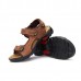 Large Size Summer Men Leather Sandals Leather Breathable Sandals Outdoor Beach Shoes Large Size Summer Men Leather Sandals Leather Breathable Sandals Outdoor Beach Shoes