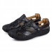 Men Comfortable Anti Collision Toe Genuine Leather Sandals Shoes Men Comfortable Anti Collision Toe Genuine Leather Sandals Shoes