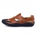 Men Comfortable Anti Collision Toe Genuine Leather Sandals Shoes Men Comfortable Anti Collision Toe Genuine Leather Sandals Shoes