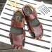 Comfy Men Casual Buckle Stitching Hollow Outs Leather Sandals Shoes Comfy Men Casual Buckle Stitching Hollow Outs Leather Sandals Shoes