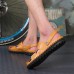 Men Summer Hollow Out Casual Outdoor Fashion Leather Beach Soft Flat Sandal Shoes Men Summer Hollow Out Casual Outdoor Fashion Leather Beach Soft Flat Sandal Shoes