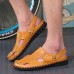 Men Summer Hollow Out Casual Outdoor Fashion Leather Beach Soft Flat Sandal Shoes Men Summer Hollow Out Casual Outdoor Fashion Leather Beach Soft Flat Sandal Shoes