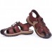 Genuine Leather Beach Sandals Outdoor Round Toe Flat Shoes Genuine Leather Beach Sandals Outdoor Round Toe Flat Shoes