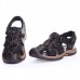Genuine Leather Beach Sandals Outdoor Round Toe Flat Shoes Genuine Leather Beach Sandals Outdoor Round Toe Flat Shoes