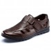 Men Leather Sandals Shoes Outdoor Casual Flats Men Leather Sandals Shoes Outdoor Casual Flats