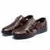 Men Leather Sandals Shoes Outdoor Casual Flats Men Leather Sandals Shoes Outdoor Casual Flats