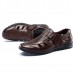 Men Leather Sandals Shoes Outdoor Casual Flats Men Leather Sandals Shoes Outdoor Casual Flats