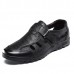 Men Leather Sandals Shoes Outdoor Casual Flats Men Leather Sandals Shoes Outdoor Casual Flats