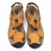 Men Anti Collision Toe Breathable Hollow Outs Adjustable Lace Up Sandals Shoes