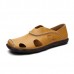 Men Summer Breathable Casual Outdoor Beach Soft Leather Fashion Comfortable Sandals Shoes Men Summer Breathable Casual Outdoor Beach Soft Leather Fashion Comfortable Sandals Shoes