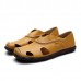Men Summer Breathable Casual Outdoor Beach Soft Leather Fashion Comfortable Sandals Shoes Men Summer Breathable Casual Outdoor Beach Soft Leather Fashion Comfortable Sandals Shoes