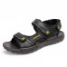 Men Soft Genuine Leather Seaside Beach Sandals Men Soft Genuine Leather Seaside Beach Sandals