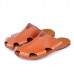 Men Handmade Hole Sandals Light Leather Cool Slippers Men Handmade Hole Sandals Light Leather Cool Slippers