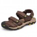 Large Size Men Comfy Genuine Leather Breathable Hook Loop Sandals Shoes Large Size Men Comfy Genuine Leather Breathable Hook Loop Sandals Shoes