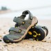 Large Size Men Comfy Genuine Leather Breathable Hook Loop Sandals Shoes Large Size Men Comfy Genuine Leather Breathable Hook Loop Sandals Shoes