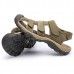 US Size 6.5-11 Men Genuine Leather Outdoor Flat Beach Sandals US Size 6.5-11 Men Genuine Leather Outdoor Flat Beach Sandals