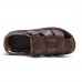 Men Comfy Genuine Leather Sandals Round Toe Sandals Open Toe Sandals Men Comfy Genuine Leather Sandals Round Toe Sandals Open Toe Sandals