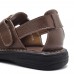 Men Comfy Genuine Leather Sandals Round Toe Sandals Open Toe Sandals Men Comfy Genuine Leather Sandals Round Toe Sandals Open Toe Sandals