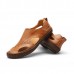 Soft Shoes Men Casual Breathable Genuine Leather Hollow Outs Sandals Soft Shoes Men Casual Breathable Genuine Leather Hollow Outs Sandals