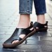 Soft Shoes Men Casual Breathable Genuine Leather Hollow Outs Sandals Soft Shoes Men Casual Breathable Genuine Leather Hollow Outs Sandals