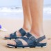 Men Casual Beach Slippers Outdoor Breathable Hollow Out Sandals Men Casual Beach Slippers Outdoor Breathable Hollow Out Sandals