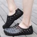Comfy Men Hollow Outs Sandals Beach Shoes Rainy Days Shoes Comfy Men Hollow Outs Sandals Beach Shoes Rainy Days Shoes