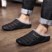 Men Daily Soft Home Warm Plush Lining Slippers Men Daily Soft Home Warm Plush Lining Slippers
