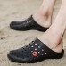 Bnaggood Shoes for Men Breathable Hollow Outs Waterproof Slipper Beach Shoes Bnaggood Shoes for Men Breathable Hollow Outs Waterproof Slipper Beach Shoes