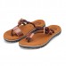 Men Casual PU Leather Clip Toe Slippers Beach Shoes Men Casual PU Leather Clip Toe Slippers Beach Shoes