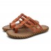 Men Casual PU Leather Clip Toe Slippers Beach Slipeprs Men Casual PU Leather Clip Toe Slippers Beach Slipeprs