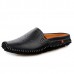 Slipper Shoes Men Hollow Out Casual Sandals In Leather Slipper Shoes Men Hollow Out Casual Sandals In Leather