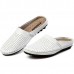 Slipper Men Hollow Out Casual Beach Slip On In Leather Slipper Men Hollow Out Casual Beach Slip On In Leather