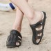Men Breathable Hollow Outs Beach Slippers Sandals Rainy Days Shoes Men Breathable Hollow Outs Beach Slippers Sandals Rainy Days Shoes