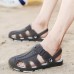 Men Breathable Hollow Outs Beach Slippers Sandals Rainy Days Shoes Men Breathable Hollow Outs Beach Slippers Sandals Rainy Days Shoes