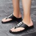 Men Comfy Soft Sole Breathable Clip Toe Slippers Beach Shoes Men Comfy Soft Sole Breathable Clip Toe Slippers Beach Shoes