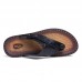 Men Soft Casual Genuine Leather Beach Clip Toe Slippers Men Soft Casual Genuine Leather Beach Clip Toe Slippers