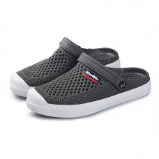 Men Casual Breathable Lightweight Hollow Out Soft Slippers