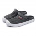 Men Casual Breathable Lightweight Hollow Out Soft Slippers Men Casual Breathable Lightweight Hollow Out Soft Slippers
