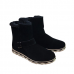 Warm Faux Fur Lining Zipper Round Toe Ankle Boots Warm Faux Fur Lining Zipper Round Toe Ankle Boots