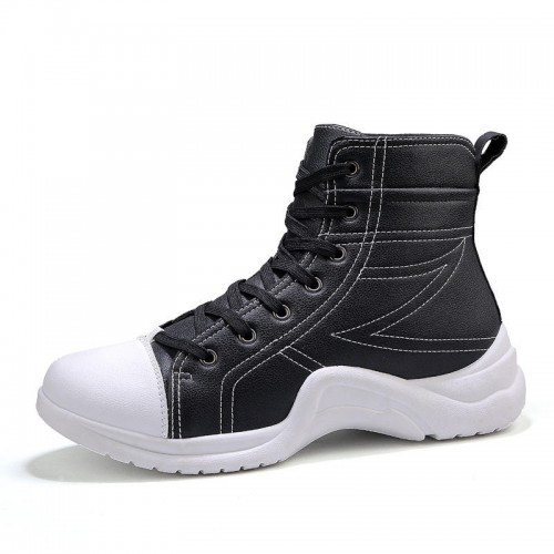 Men Casual Soft Fashion Line Stitching Ankle Boots Men Casual Soft Fashion Line Stitching Ankle Boots